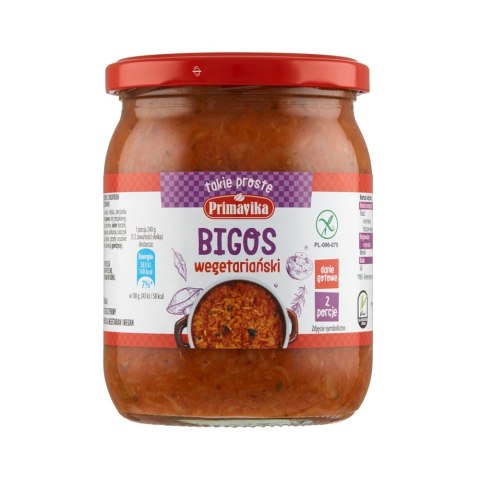 Bigos wegetariański 2 porcje 480 g Bigos wegetariański 2 porcje 480 g
