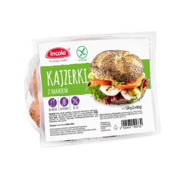 Bułka kajzerka z makiem bezglutenowa 2 x 60 g