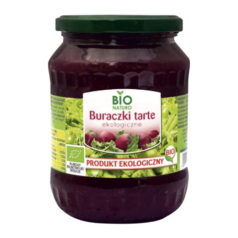 Buraczki tarte BIO 680 g Buraczki tarte BIO 680 g