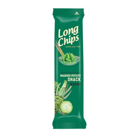 Chipsy ziemniaczane o smaku wasabi 75 g Chipsy ziemniaczane o smaku wasabi 75 g