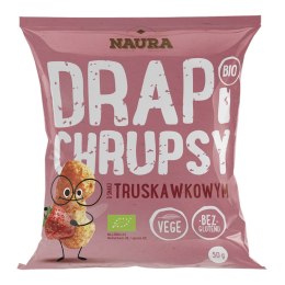 Chrupki o smaku truskawkowym BIO 50 g