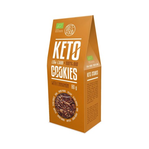 Ciasteczka Keto Cynamon BIO 80 G Ciasteczka Keto Cynamon BIO 80 G
