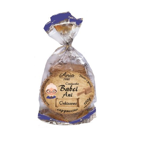 Ciasteczka orkiszowe Cappuccino 100 g Ciasteczka orkiszowe Cappuccino 100 g