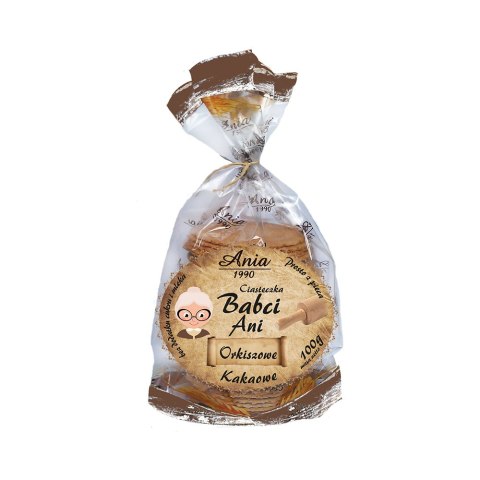 Ciasteczka orkiszowo-kakaowe 100 g Ciasteczka orkiszowo-kakaowe 100 g