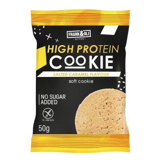Ciasteczko proteinowe słony karmel bezglutenowe bez dodatku cukru 50 g
