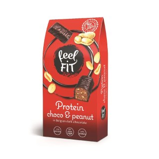 Czekoladki proteinowe z orzechami bez dodatku cukru 83 g