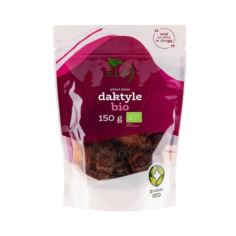 Daktyle ekologiczne suszone bez pestki BIO 150 g Daktyle ekologiczne suszone bez pestki BIO 150 g