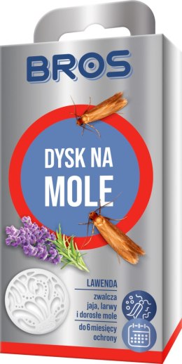 Dysk na mole lawendowy
