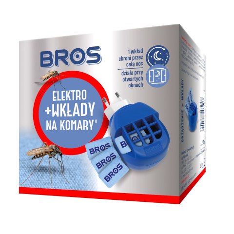 Elektro + płyn na komary do stosowania wewnątrz budynku