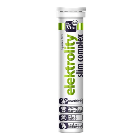 Elektrolity Slim 20 tabletek musujących Elektrolity Slim 20 tabletek musujących