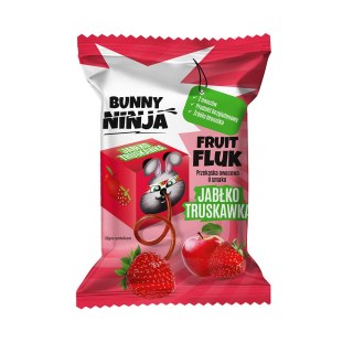 FRUIT FLUK przekąska owocowa o smaku jabłko-truskawka bez dodatku cukru 15g