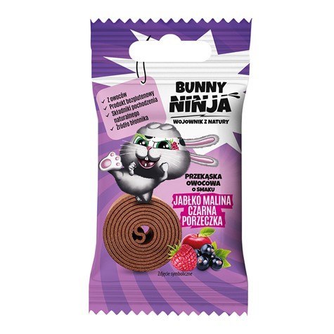 FRUIT ROLLS Przekąska o smaku jabłko-malina-czarna porzeczka 15g
