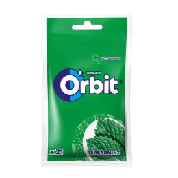 Guma do żucia Orbit Sugarfree Spearmint torebka 21 drażetek