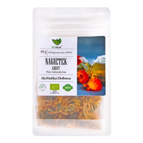 Herbatka Nagietek Kwiat ekologiczny susz ziołowy BIO 40 g Herbatka Nagietek Kwiat ekologiczny susz ziołowy BIO 40 g