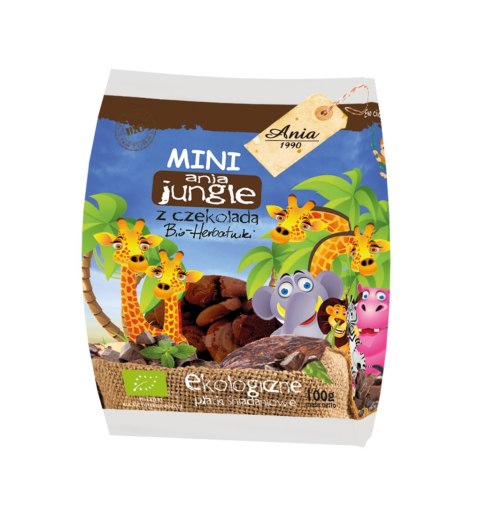 Herbatniki pszenne z czekoladą BIO Mini 100 g