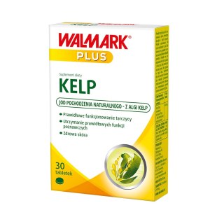 Jod pochodzenia naturalnego z Algi Kelp 30 tabletek