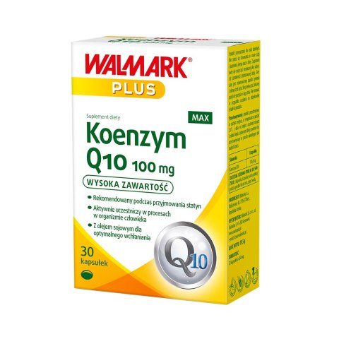 Koenzym Q10 30 100 Mg 30 kapsułek Koenzym Q10 30 100 Mg 30 kapsułek
