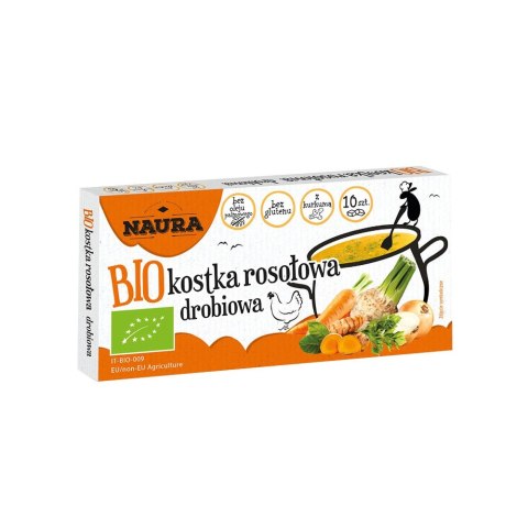 Kostka rosołowa drobiowa BIO 100 g Kostka rosołowa drobiowa BIO 100 g