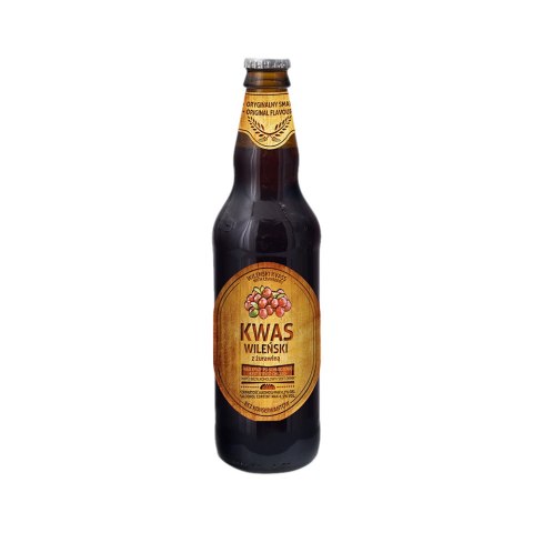 Kwas chlebowy wileński z żurawiną 500 ml