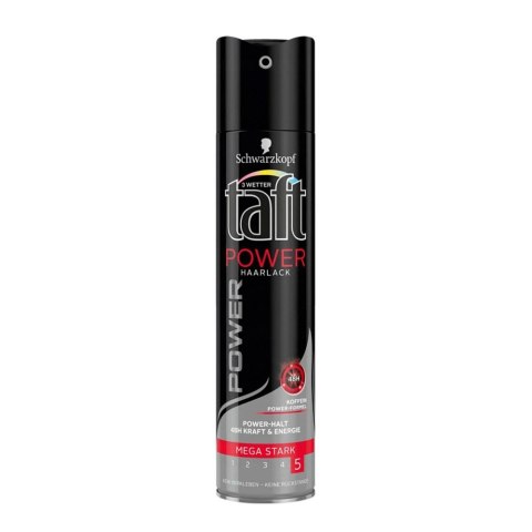 Lakier do włosów Power Czarny Hold 5 250 ml Lakier do włosów Power Czarny Hold 5 250 ml