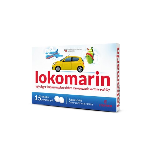 Lokomarin 15 tabletek Lokomarin 15 tabletek