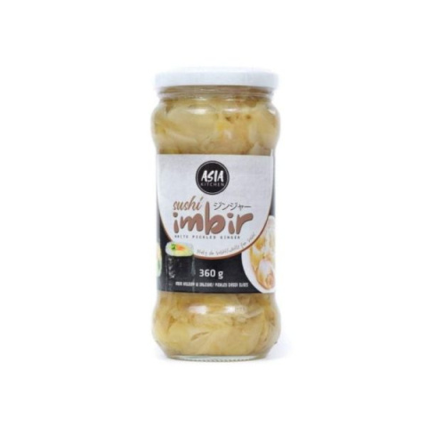 Imbir marynowany 360g biały Asia Kitchen