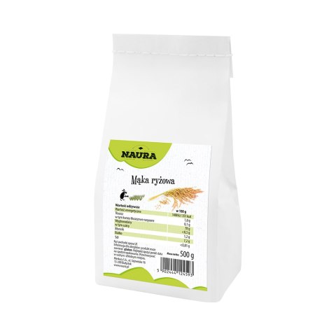Mąka ryżowa 500 g Mąka ryżowa 500 g