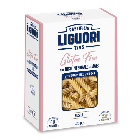 Makaron Liguori GLUTEN FREE Fusilli 400 g Makaron Liguori GLUTEN FREE Fusilli 400 g
