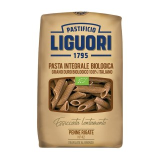 Makaron Liguori Integrale Penne Rigate pełnoziarni BIO 500