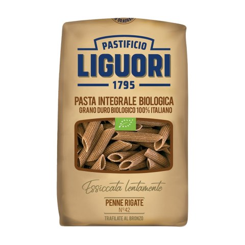 Makaron Liguori Integrale Penne Rigate pełnoziarni BIO 500 Makaron Liguori Integrale Penne Rigate pełnoziarni BIO 500