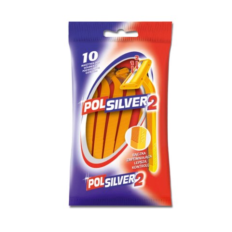 Maszynka do golenia jednorazowa z podwójnym ostrzem, torebka 10 szt Maszynka do golenia jednorazowa z podwójnym ostrzem, torebka 10 szt