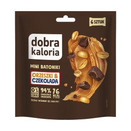 Mini batoniki orzeszki & czekolada 108 g