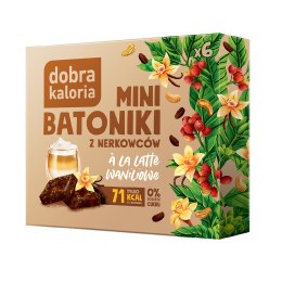 Mini batoniki z orzechów a'la latte waniliowe 102 g