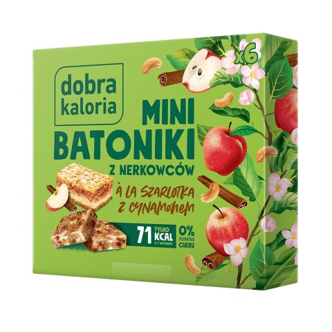 Mini batoniki z orzechów a'la szarlotka 102 g Mini batoniki z orzechów a'la szarlotka 102 g