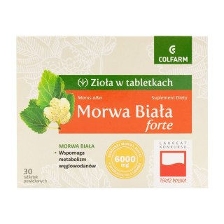 Morwa biała forte 30 tabletek