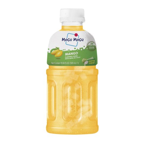 Napój o smaku mango z galaretką kokosową 320 ml Napój o smaku mango z galaretką kokosową 320 ml