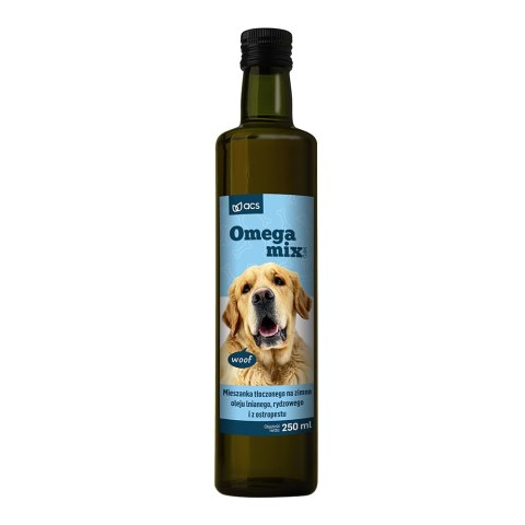 Olej omega mix dla psa 250 ml Olej omega mix dla psa 250 ml