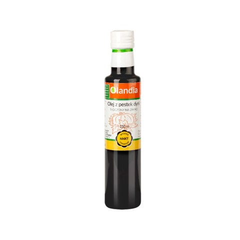 Olej z pestek dyni tłoczony na zimno 250 ml