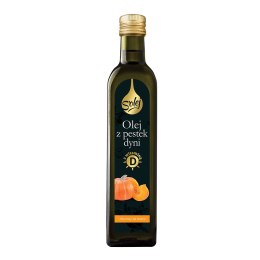 Olej z pestek dyni z witaminą D 250 ml