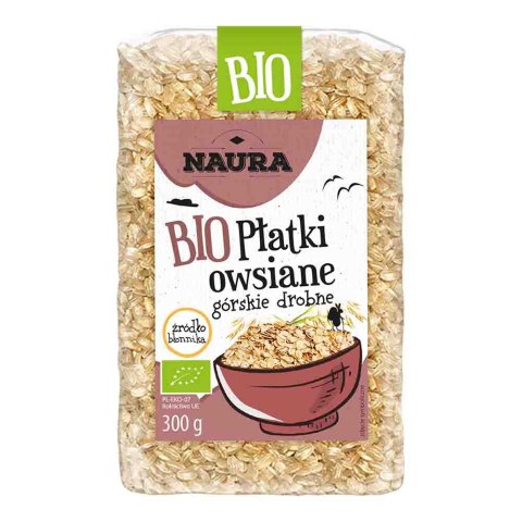 Płatki owsiane górskie BIO 300 g Płatki owsiane górskie BIO 300 g