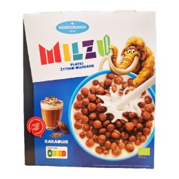 Płatki żytnio-owsiane kulki kakaowe Zwinność BIO 200 g