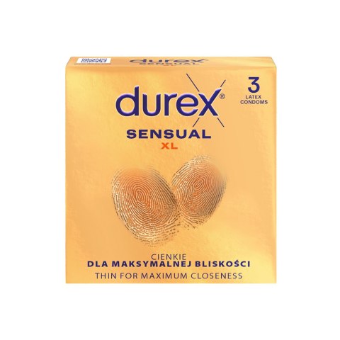 Prezerwatywy Sensual XL 3 szt. Prezerwatywy Sensual XL 3 szt.