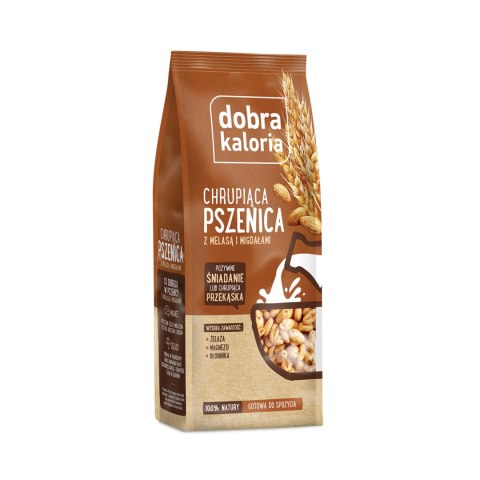 Pszenica chrupiąca z melasą i migdałami 120 g Pszenica chrupiąca z melasą i migdałami 120 g