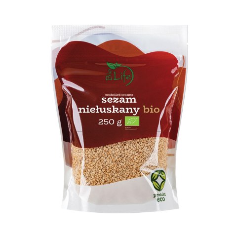 Sezam ekologiczny niełuskany BIO 250 g Sezam ekologiczny niełuskany BIO 250 g