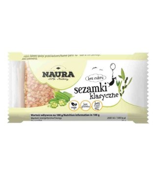 Sezamki bez cukru 27 g (Przydatność 40-16 dni)
