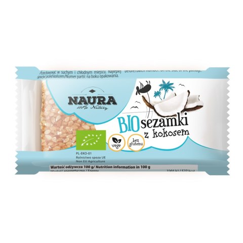 Sezamki z kokosem BIO 27 g Sezamki z kokosem BIO 27 g