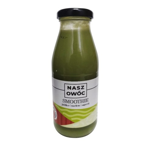 Smoothie jabłko, melon i agrest 230 ml Smoothie jabłko, melon i agrest 230 ml