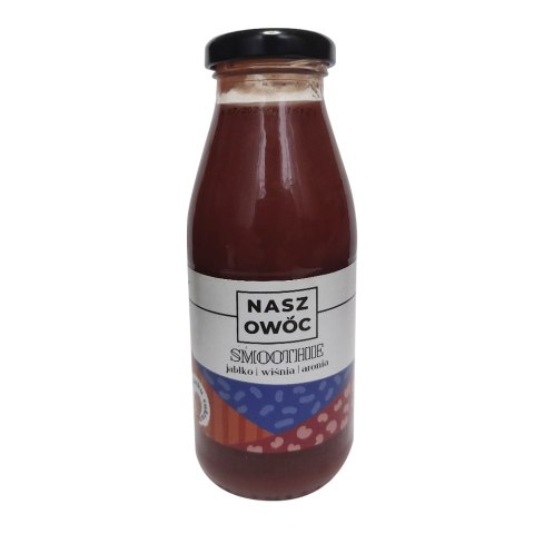 Smoothie jabłko, wiśnia i aronia 230 ml Smoothie jabłko, wiśnia i aronia 230 ml
