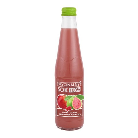Sok jabłko-gujawa-porzeczka 100% 330 ml Sok jabłko-gujawa-porzeczka 100% 330 ml