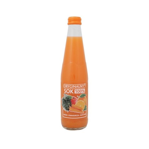 Sok jabłko-pomarańcza-marchew 330 ml Sok jabłko-pomarańcza-marchew 330 ml